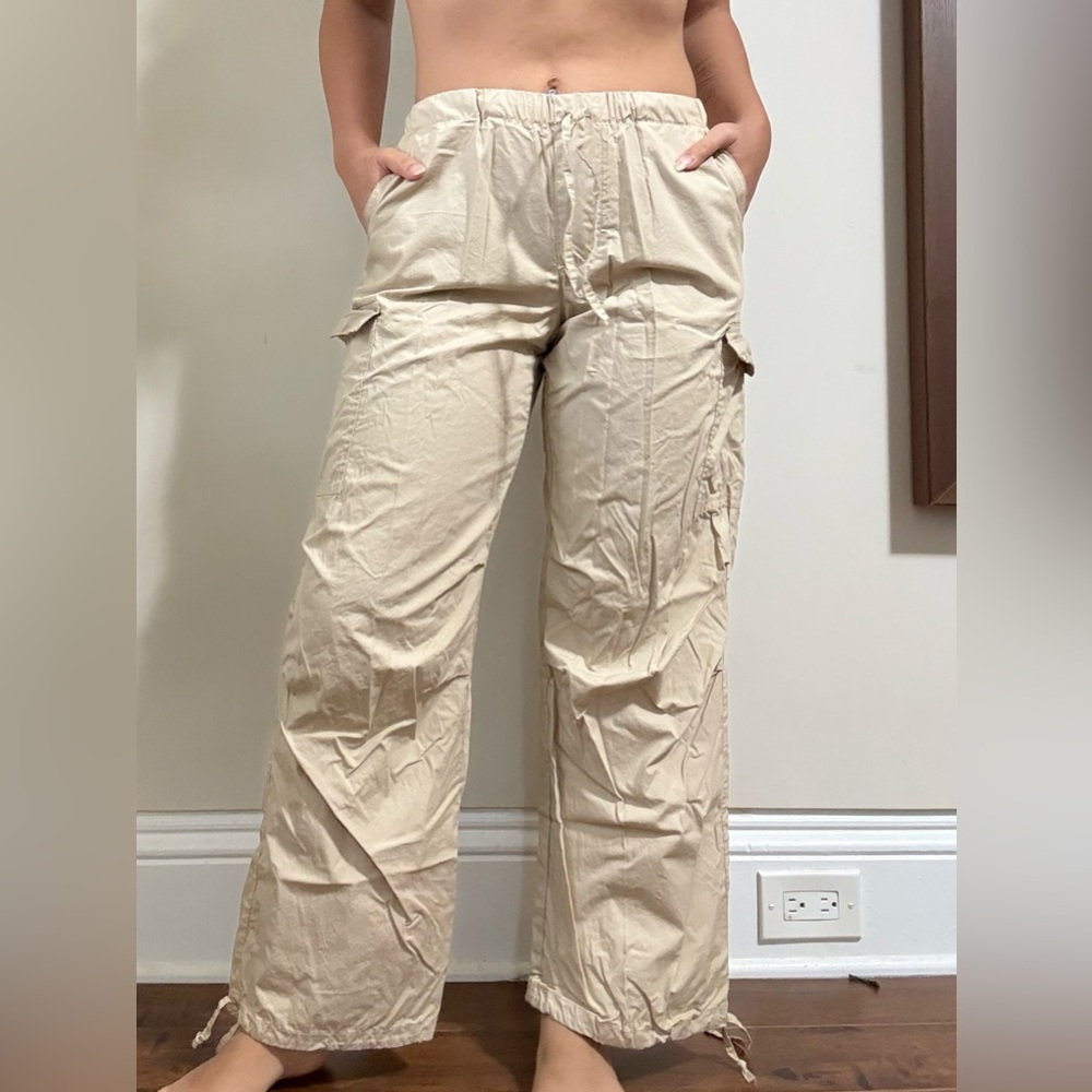Ambiance Tan Cargo Pants